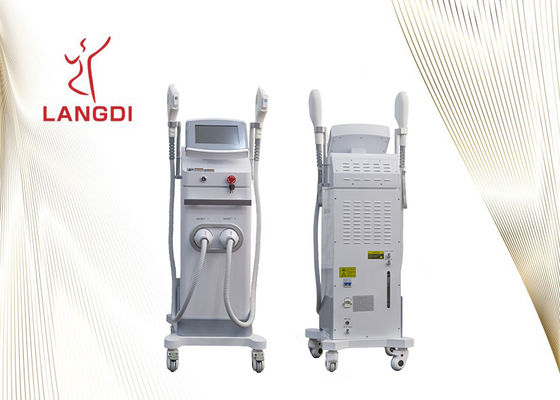 皮の若返りのための白2のHandpiece IPLの毛の取り外し装置