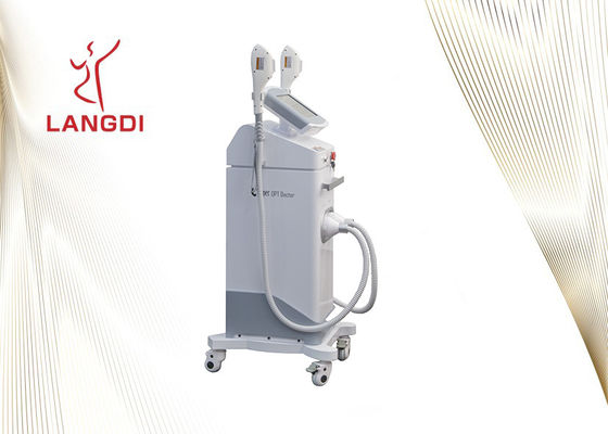 皮の若返りのための白2のHandpiece IPLの毛の取り外し装置