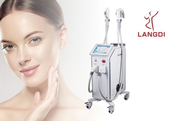 鉱泉/医院の使用のためのSHR IPL Rfの毛の取り外しの皮の若返り機械