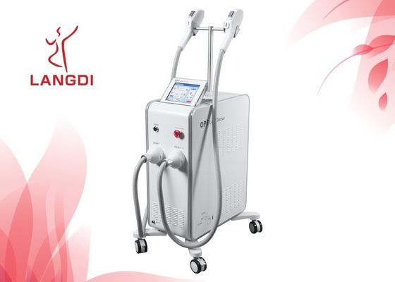 女性の人のための痛みのなく永久的なIPL SHR毛の取り外し機械