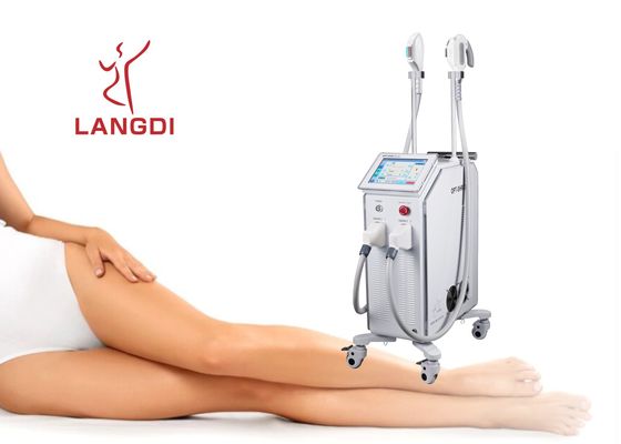 女性のビキニの足の腕のための調節可能な50J IPLレーザーの毛の取り外し