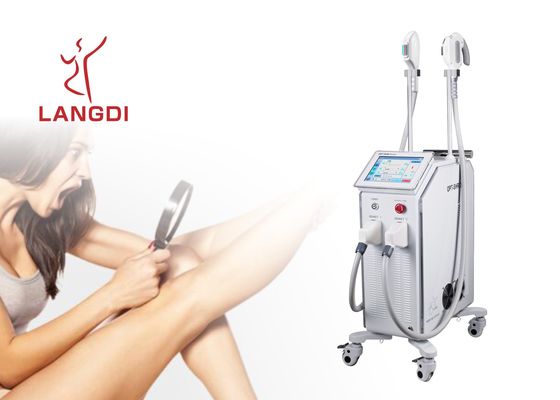 女性のビキニの足の腕のための調節可能な50J IPLレーザーの毛の取り外し